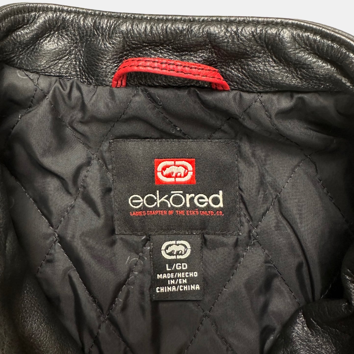 ECKO RED LEATHER JACKET