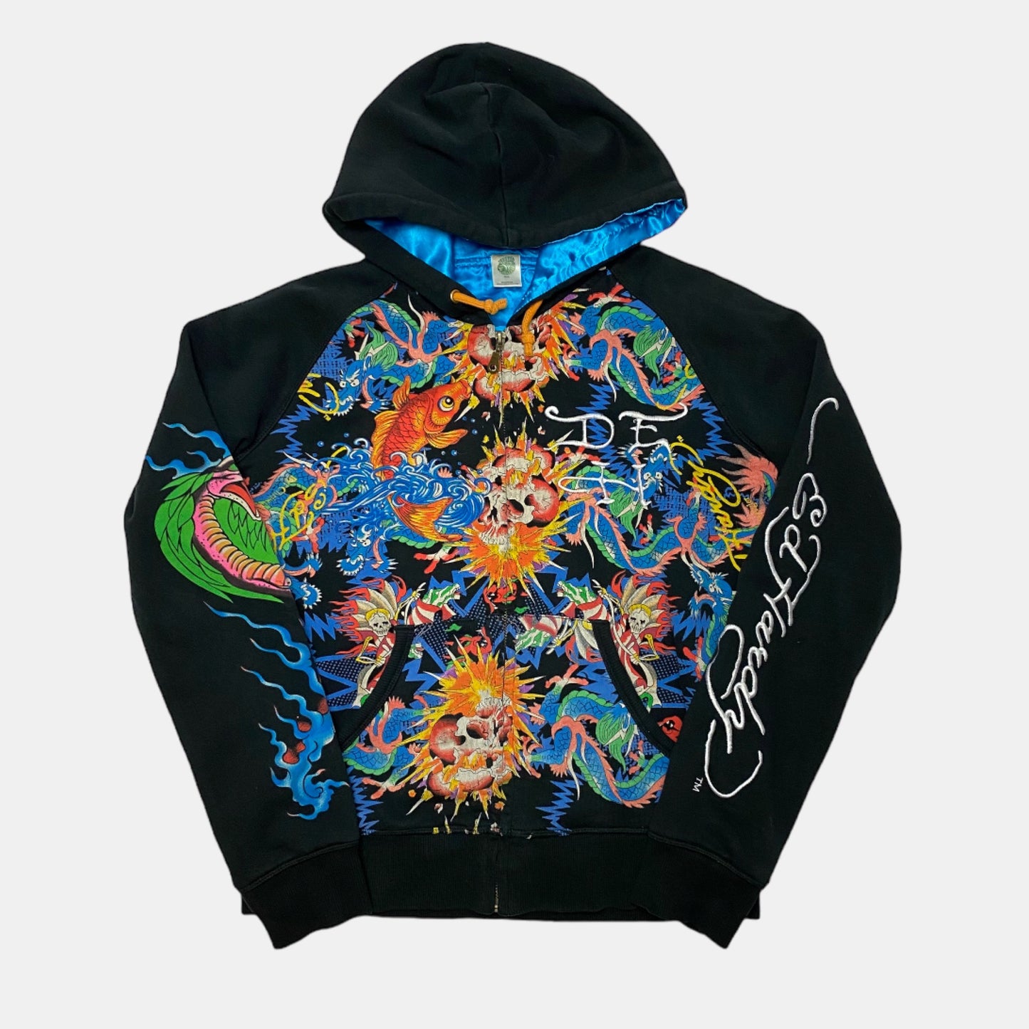 ED HARDY ZIP UP