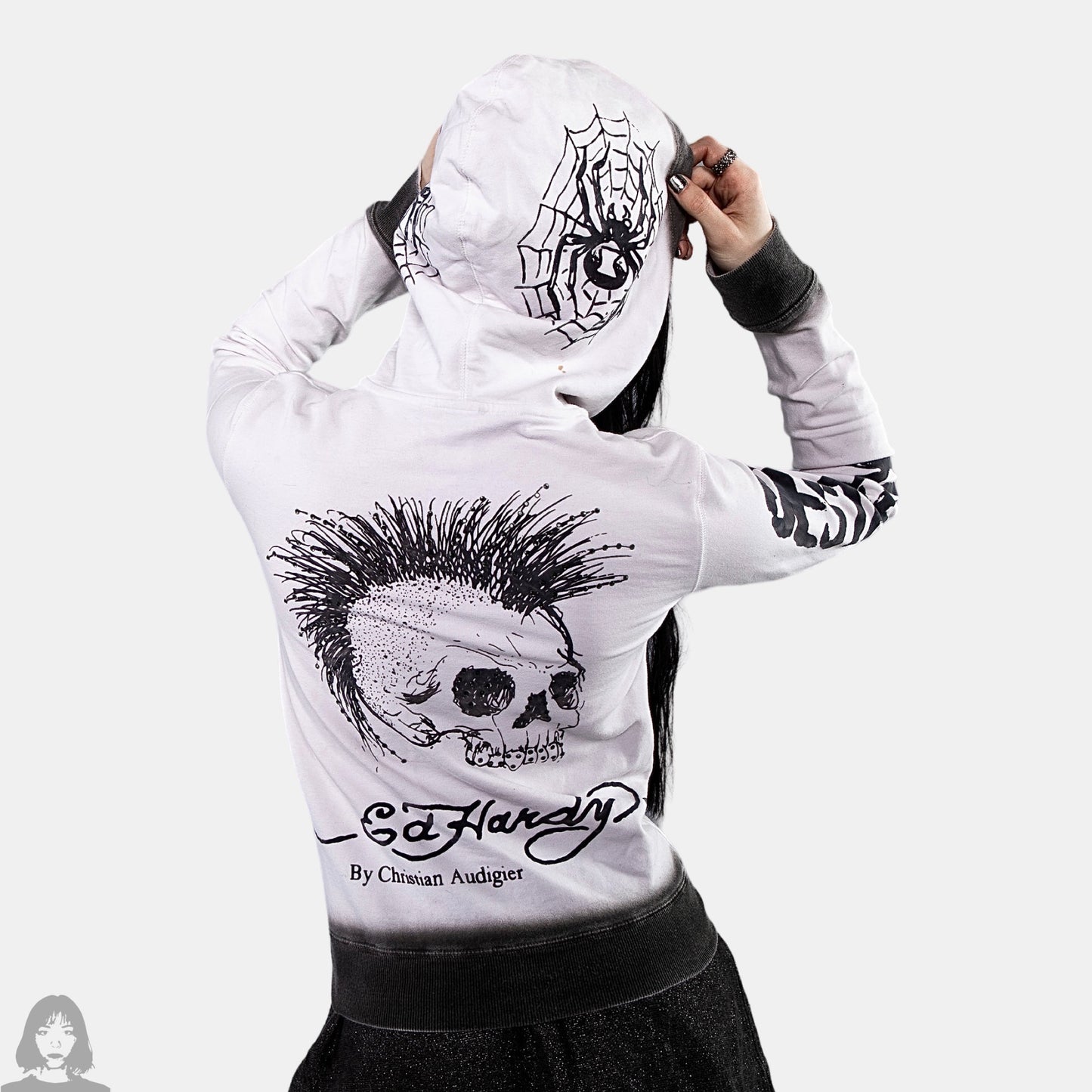 ED HARDY PUNK HOODIE