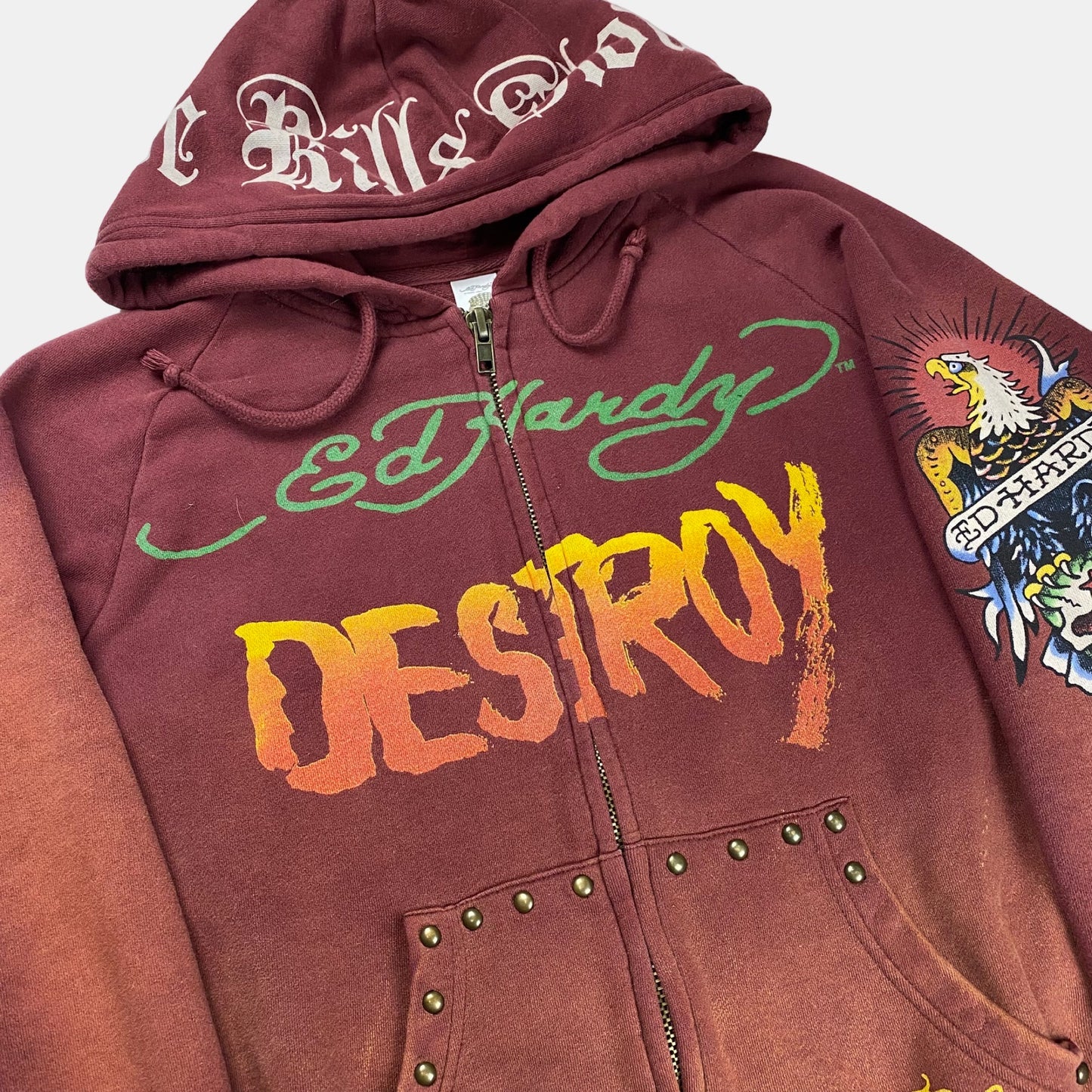 ED HARDY PUNK HOODIE