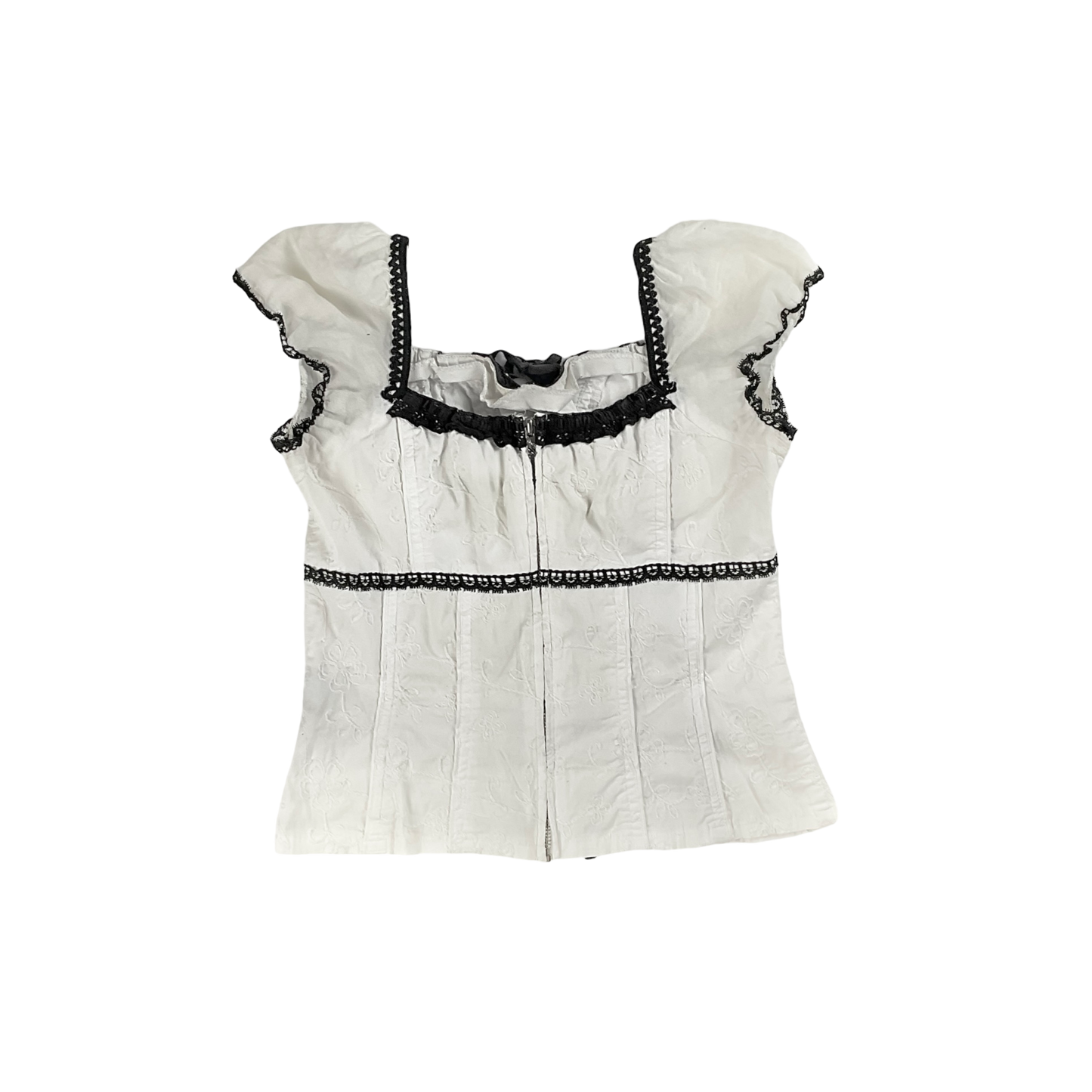 TRIPP NYC WHITE CORSET